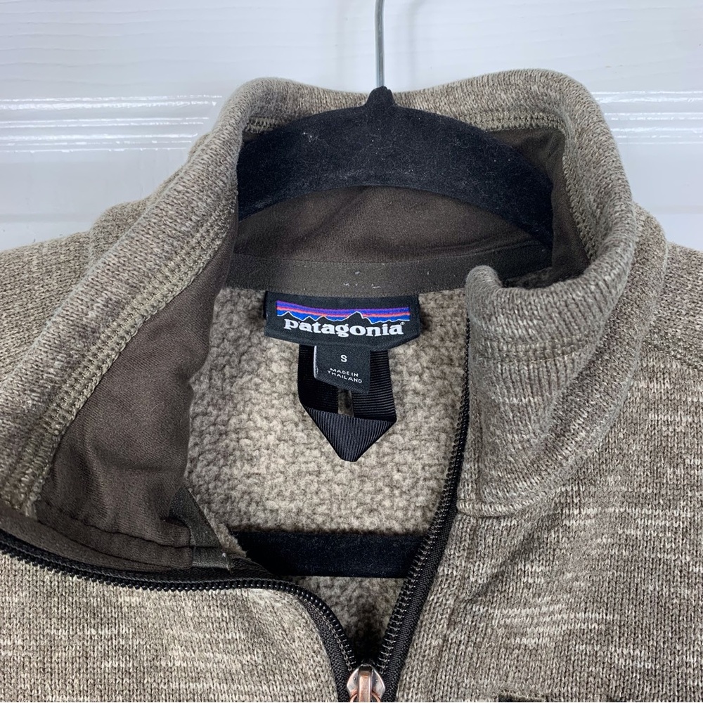 Patagonia Better Sweater Quarter Zip Pullover Men Size Small - Picture 2 of 3